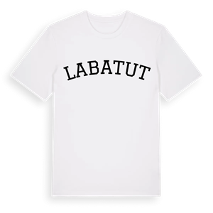 Labatut böjd t-shirt – ekologisk bomull t-shirt från Pinshirt