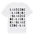 Labécède-Lauragais ordlek t-shirt