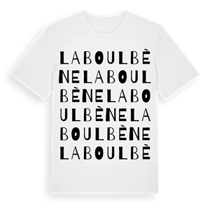 Laboulbène ordlek t-shirt – ekologisk bomull t-shirt från Pinshirt