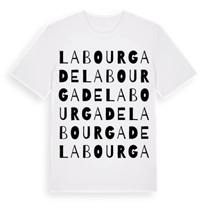 Labourgade ordlek t-shirt – ekologisk bomull t-shirt från Pinshirt