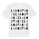 Laboutarie ordlek t-shirt