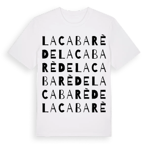 Lacabarède ordlek t-shirt – ekologisk bomull t-shirt från Pinshirt