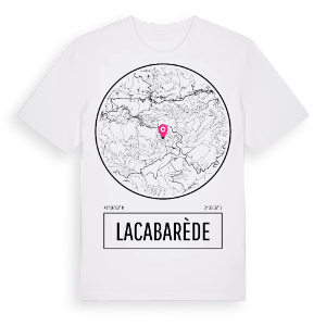 Lacabarède t-shirt – ekologisk bomull t-shirt från Pinshirt