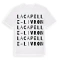Lacapelle-Livron ordlek t-shirt