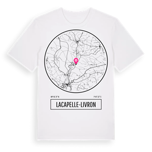 Lacapelle-Livron t-shirt – ekologisk bomull t-shirt från Pinshirt