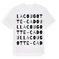 Lacougotte-Cadoul ordlek t-shirt