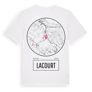 Lacourt t-shirt – ekologisk bomull t-shirt från Pinshirt