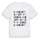 Lacourt-Saint-Pierre ordlek t-shirt