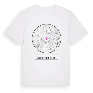 Lacourt-Saint-Pierre t-shirt – ekologisk bomull t-shirt från Pinshirt
