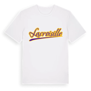 Lacroisille baseball t-shirt – ekologisk bomull t-shirt från Pinshirt