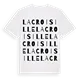 Lacroisille ordlek t-shirt