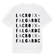 Lacroix-Falgarde ordlek t-shirt