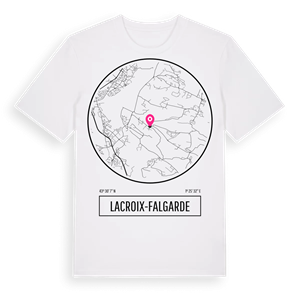 Lacroix-Falgarde t-shirt – ekologisk bomull t-shirt från Pinshirt