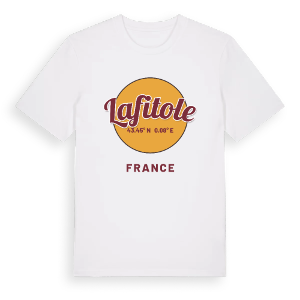 Lafitole cirkel t-shirt – ekologisk bomull t-shirt från Pinshirt