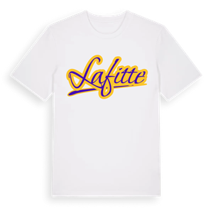 Lafitte baseball t-shirt – ekologisk bomull t-shirt från Pinshirt