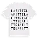 Lafitte ordlek t-shirt