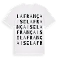 Lafrançaise ordlek t-shirt