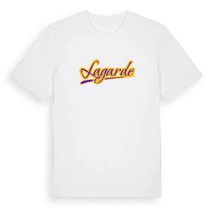 Lagarde baseball t-shirt – ekologisk bomull t-shirt från Pinshirt