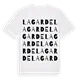 Lagarde ordlek t-shirt