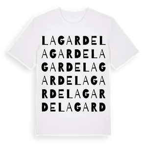 Lagarde ordlek t-shirt – ekologisk bomull t-shirt från Pinshirt