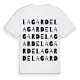 Lagarde ordlek t-shirt