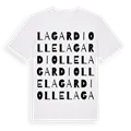 Lagardiolle ordlek t-shirt
