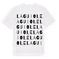 Laguiole ordlek t-shirt
