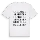 Lalanne ordlek t-shirt