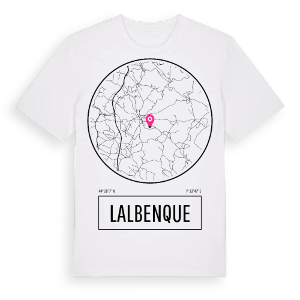 Lalbenque t-shirt – ekologisk bomull t-shirt från Pinshirt