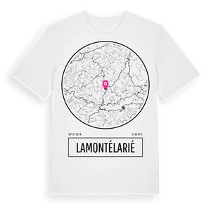 Lamontélarié t-shirt – ekologisk bomull t-shirt från Pinshirt