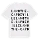 Lamothe-Capdeville ordlek t-shirt