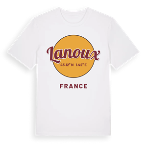 Lanoux cirkel t-shirt – ekologisk bomull t-shirt från Pinshirt