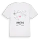 Lanuéjols karta t-shirt