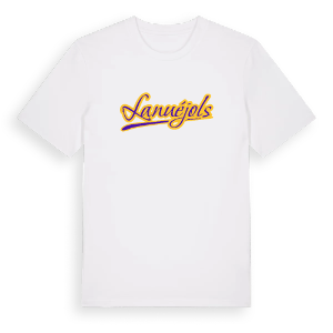 Lanuéjols baseball t-shirt – ekologisk bomull t-shirt från Pinshirt