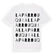 Laparrouquial ordlek t-shirt