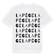 Lapège ordlek t-shirt