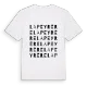 Lapeyrère ordlek t-shirt