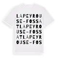 Lapeyrouse-Fossat ordlek t-shirt