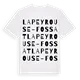 Lapeyrouse-Fossat ordlek t-shirt