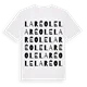Laréole ordlek t-shirt