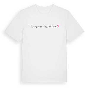 Laroque-de-Fa hjärta t-shirt – ekologisk bomull t-shirt från Pinshirt
