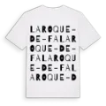 Laroque-de-Fa ordlek t-shirt