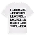 Larroque ordlek t-shirt