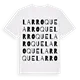 Larroque ordlek t-shirt