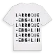 Larroque-Engalin ordlek t-shirt