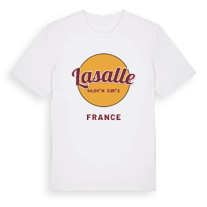 Lasalle cirkel t-shirt – ekologisk bomull t-shirt från Pinshirt
