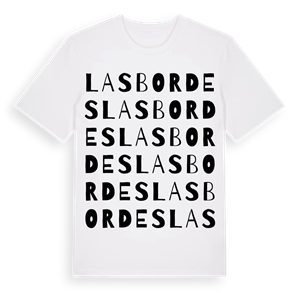 Lasbordes ordlek t-shirt – ekologisk bomull t-shirt från Pinshirt