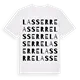 Lasserre ordlek t-shirt