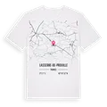 Lasserre-de-Prouille karta t-shirt