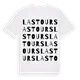 Lastours ordlek t-shirt